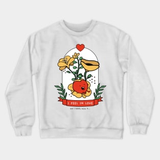 In Love Heart in a Glass Jar Crewneck Sweatshirt